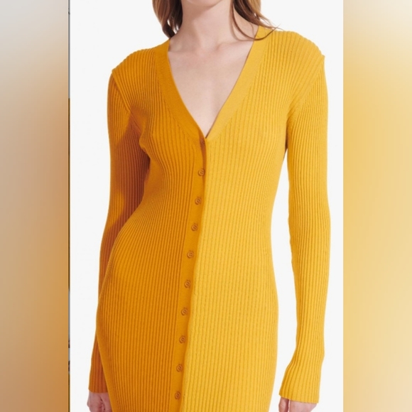 Staud Shoko Sweater Honey Goldie - Picture 7 of 12